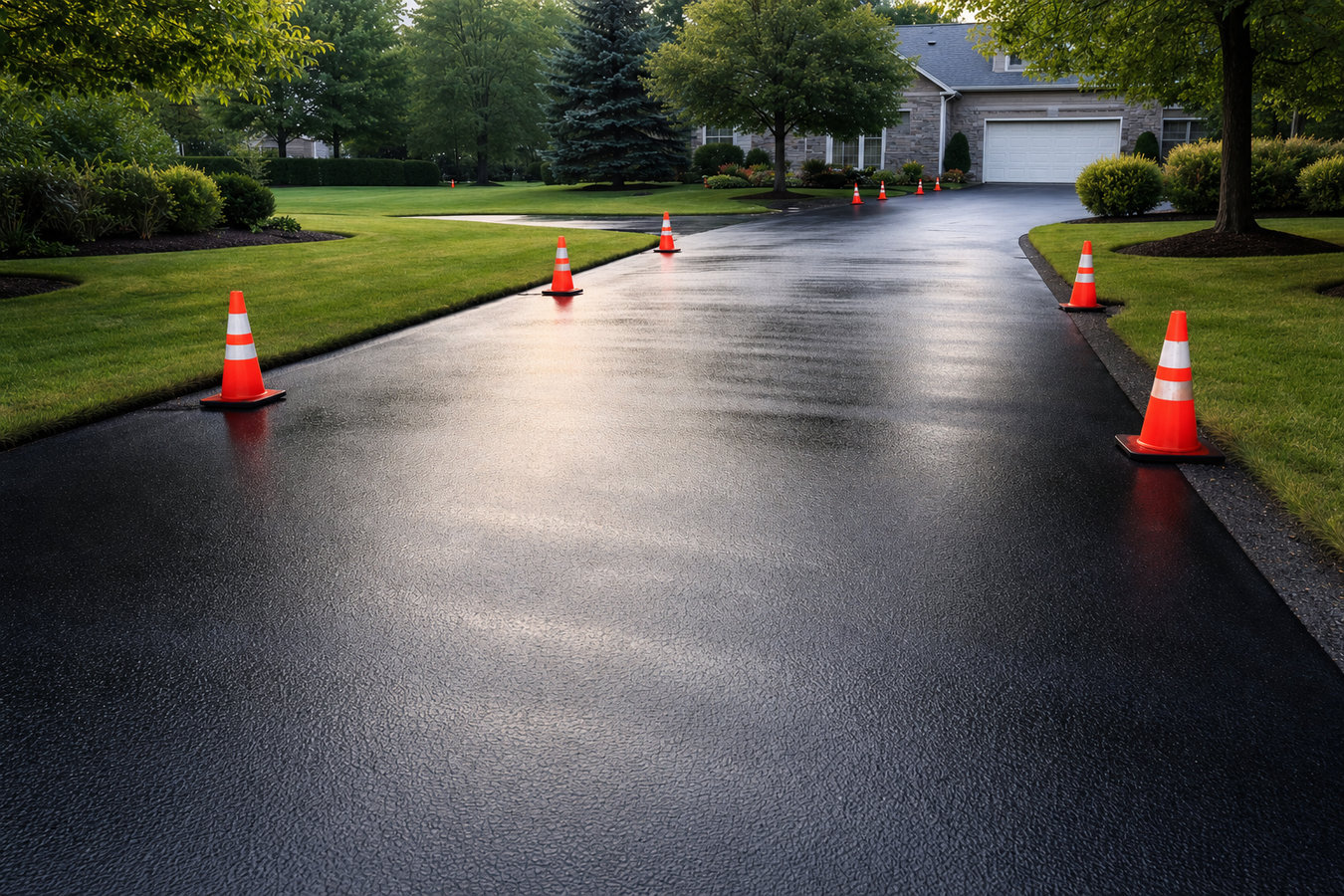 Asphalt paving contractor services in Cuevitas, TX