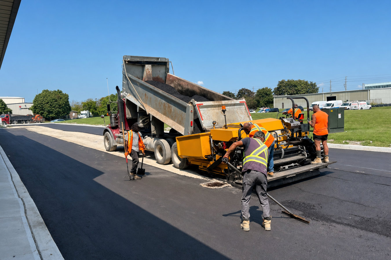Commercial asphalt paving in Laredo, TX