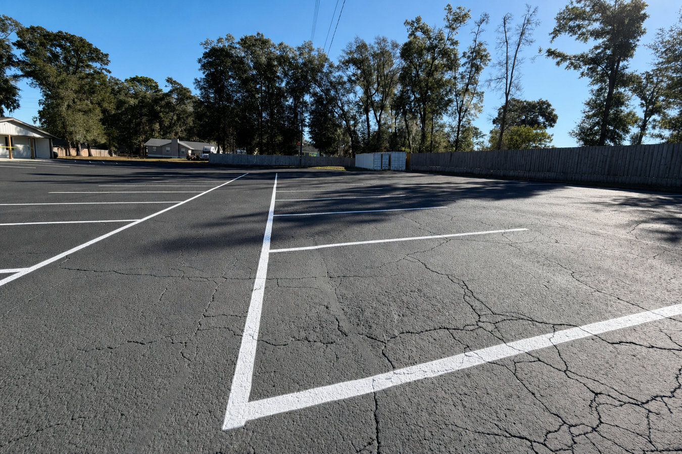 Parking lot maintenance in Laredo, TX